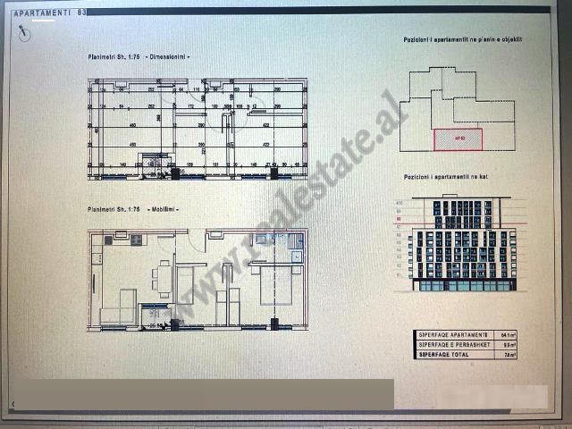 Two-bedroom and three-bedroom apartments for sale in Jusuf Vrioni street in Tirana, Albania.
The 10